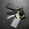 Mini Carabiner Card Knife with EDC Multi Function Opener Tool